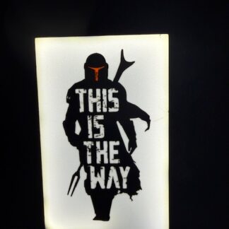Star Wars - Mandalorian Lightbox